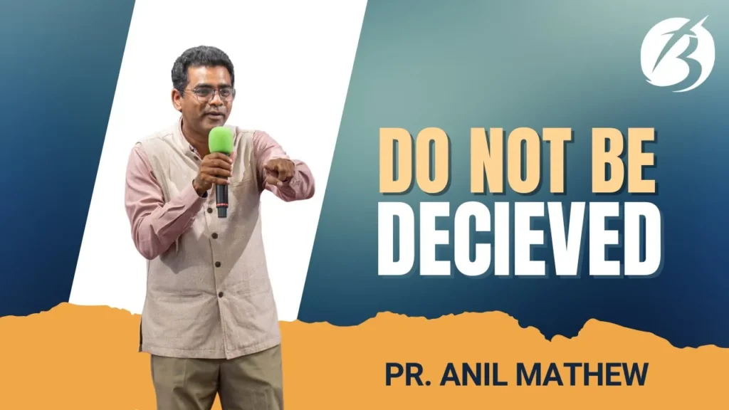 Don’t Be Deceived